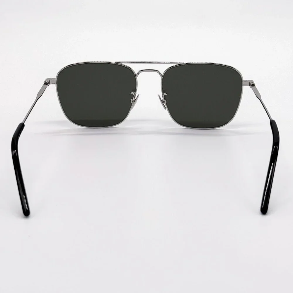 NEW SAINT LAURENT SUNGLASSES SL309 001 SILVER UNISEX